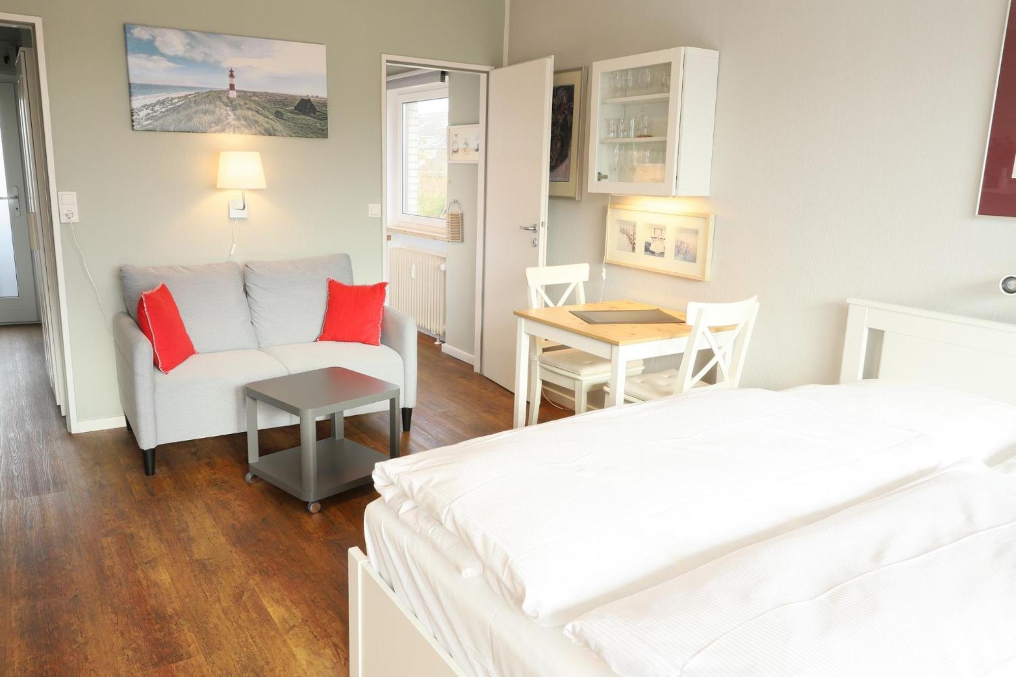 Helle, 1- Zimmer Appartement Mit Doppelbett Westerland Exterior photo